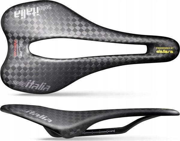 Selle Italia Σέλα Ποδηλάτου SLR Boost Tekno Superflow S3, Carbon Rail, 95g, Μαύρο