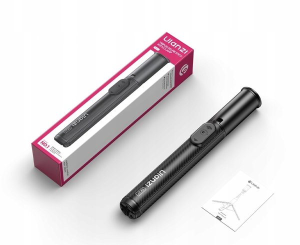 Selfie stick Ulanzi Statyw Kijek Selfie Stick 154cm 2w1 + Pilot 10m Uchwyt Telefon / Ulanzi / Sk27 / Sku:s017