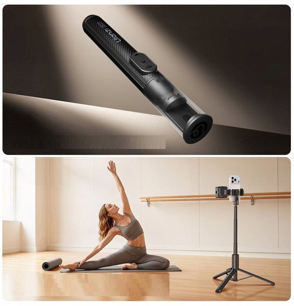 Selfie stick Ulanzi Statyw Kijek Selfie Stick 154cm 2w1 + Pilot 10m Uchwyt Telefon / Ulanzi / Sk27 / Sku:s017