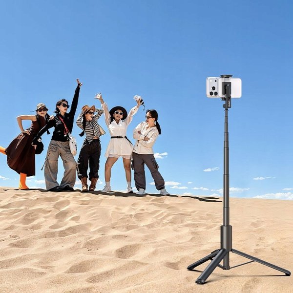 Selfie stick Ulanzi Statyw Kijek Selfie Stick 154cm 2w1 + Pilot 10m Uchwyt Telefon / Ulanzi / Sk27 / Sku:s017