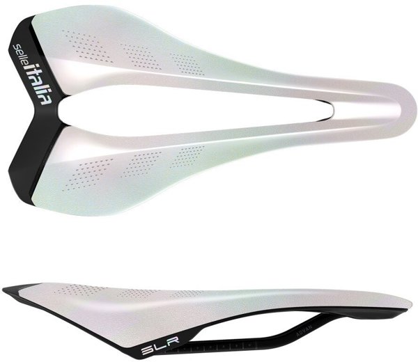 Selle Italia Σέλα Ποδηλάτου SLR Advan SE, Opal White, Size S, 165g