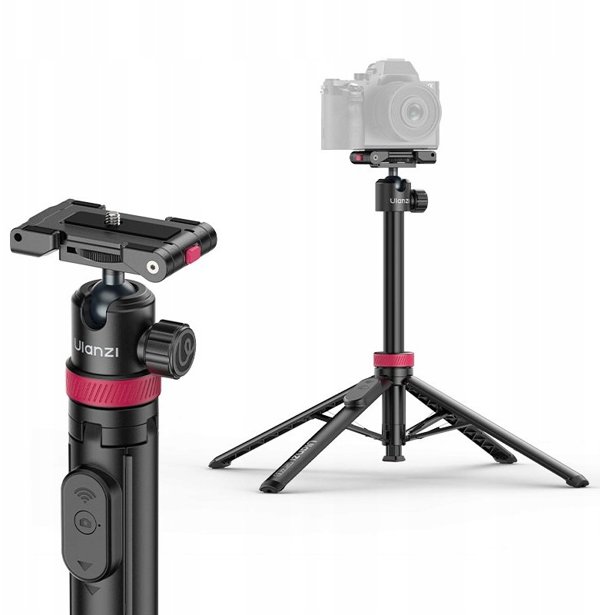 Selfie stick Ulanzi Statyw Kijek Selfie Stick 2w1 150cm + Pilot Telefon Auto-deploy 1/4" Ulanzi / Mt-44b