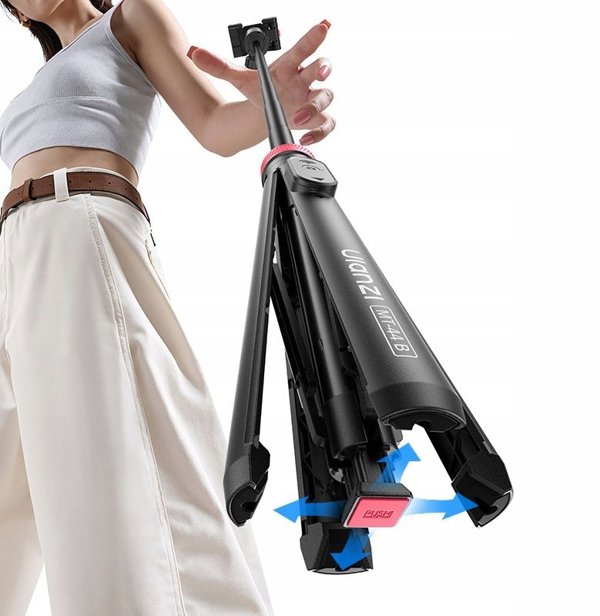 Selfie stick Ulanzi Statyw Kijek Selfie Stick 2w1 150cm + Pilot Telefon Auto-deploy 1/4" Ulanzi / Mt-44b