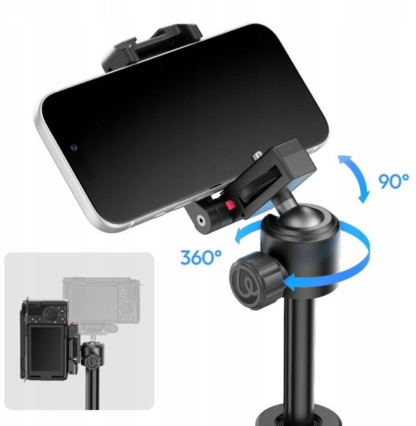 Selfie stick Ulanzi Statyw Kijek Selfie Stick 2w1 150cm + Pilot Telefon Auto-deploy 1/4" Ulanzi / Mt-44b