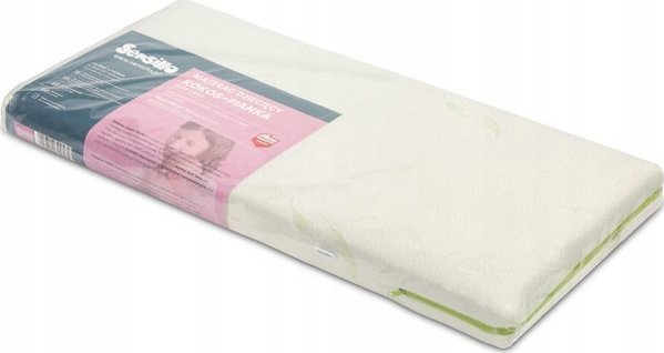 Sensillo MATERAC KOKOS-PIANKA 90 X 40 ALOE VERA