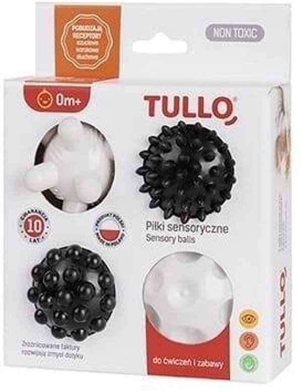 Sensorki Tullo Μπάλες Αισθητηριακές 4 τεμάχια χωρίς τρύπα