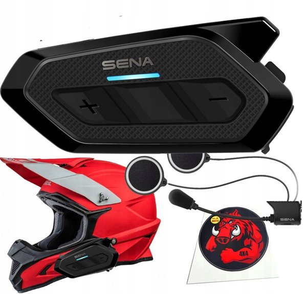 SENA mesh handsfree ακουστικό Spider RT1, εμβέλεια 2 km