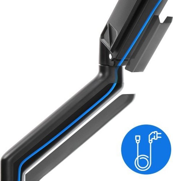 SENSE7 HANG DOUBLE Επιτραπέζια Βάση για 2 Οθόνες 17"-32", VESA 75x75/100x100mm