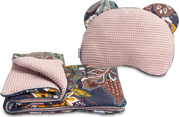 Sensillo Σετ για Καρότσι Wafel Boho Βρώμικο Ροζ