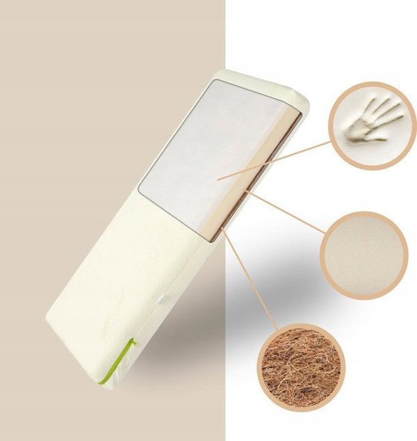 Sensillo MATERAC VISCO-PIANKA-KOKOS 90 X 40 ALOE VERA