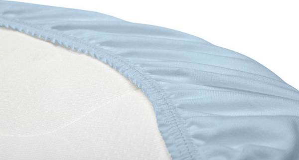 Sensillo PRZESCIERADLO JERSEY DO WOZKA NIEBIESKI 35X75