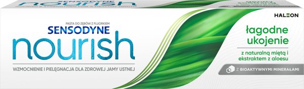 SENSODYNE_Nourish Gently Soothing Toothpaste απαλή καταπραϋντική οδοντόκρεμα 75ml