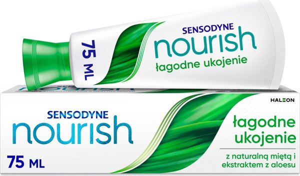 SENSODYNE_Nourish Gently Soothing Toothpaste απαλή καταπραϋντική οδοντόκρεμα 75ml