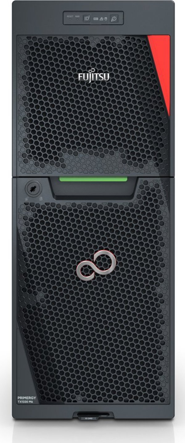 Πύργος διακομιστής Fujitsu PRIMERGY TX1330 M6 διακομιστής Intel Xeon E E-2456 3,3 GHz 32 GB DDR5-SDRAM 500 W