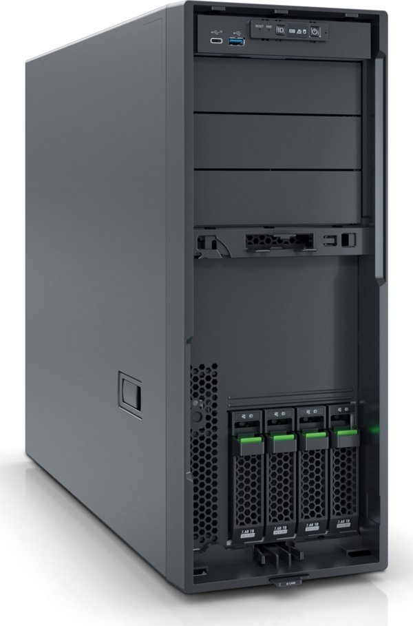Πύργος διακομιστής Fujitsu PRIMERGY TX1330 M6 διακομιστής Intel Xeon E E-2456 3,3 GHz 32 GB DDR5-SDRAM 500 W