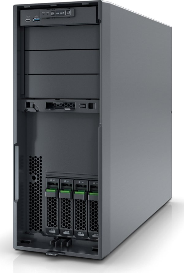 Πύργος διακομιστής Fujitsu PRIMERGY TX1330 M6 διακομιστής Intel Xeon E E-2456 3,3 GHz 32 GB DDR5-SDRAM 500 W