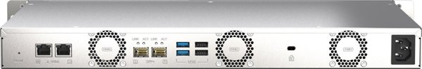 Qnap TS-435XeU-4G Rack NAS 4 Θέσεων, 10GbE SFP+, 2.5GbE, M.2 NVMe Cache