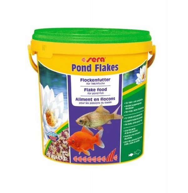 Sera Pond Flakes 10l - Τροφή σε Νιφάδες για Ψάρια Λιμνούλας