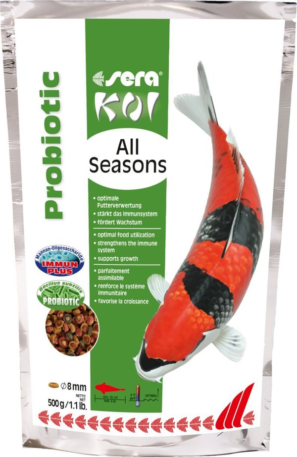 Sera Koi All Seasons Probiotic 500 g - ειδική τροφή 8040187 4001942444569