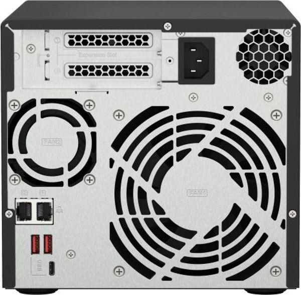 Qnap TS-473A NAS Server, 2.2GHz AMD Ryzen, 4-Bay, 2.5GbE, Υποστήριξη M.2 NVMe SSD