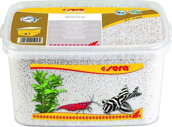 Sera Gravel Anthracite - Χαλίκι Ενυδρείου, Κόκκος 1-3mm, Ανθρακί, 6lt