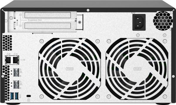 Qnap TS-832PX-4G NAS Server, 8-Bay, Τετραπύρηνος 1.7GHz, 2x 10GbE SFP+ & 2x 2.5GbE LAN, Μαύρο