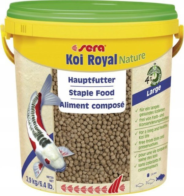 Sera Koi Royal Large Τροφή για Ψάρια Koi, Κόκκοι, 21l (8039706)