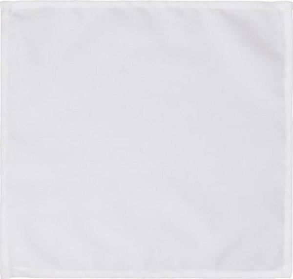Υφασμάτινες χαρτοπετσέτες λευκές 35x35cm 25τμχ