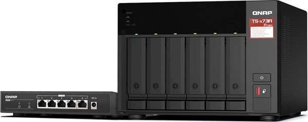 QNAP TS-673A-SW5T διακομιστής αρχείων