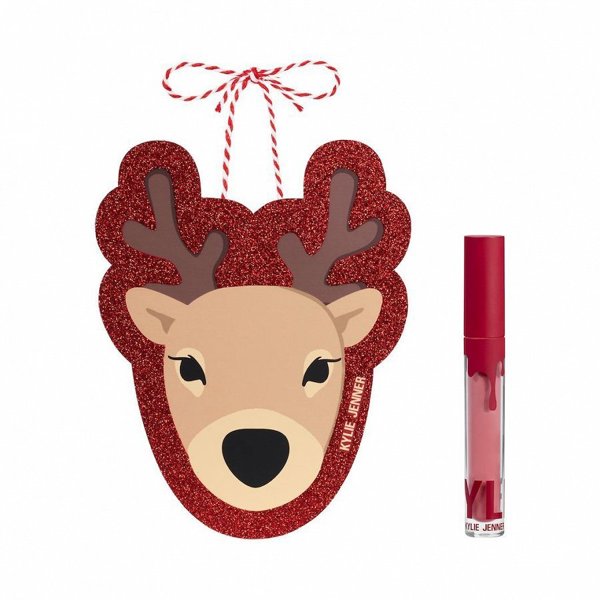 Set Kylie Cosmetics: By Kylie, Liquid Lipstick, 808, 5 ml + By Kylie, Gift Sticker Unisex