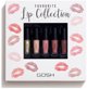 Set, Gosh, Favorite Lip Collection, Liquid Lipstick, 5 pcs For Women