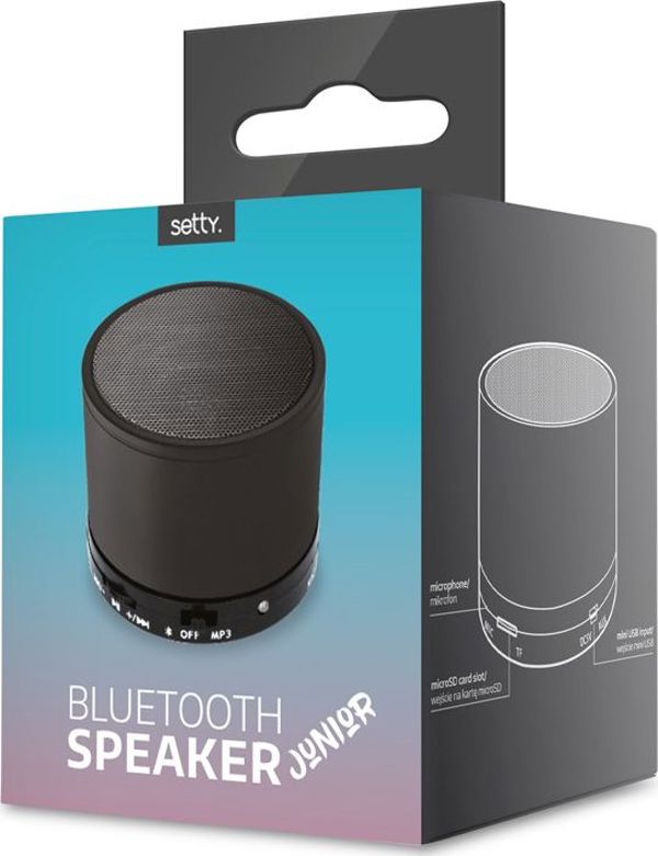 Ηχείο Bluetooth Setty Junior μαύρο 5900495682109