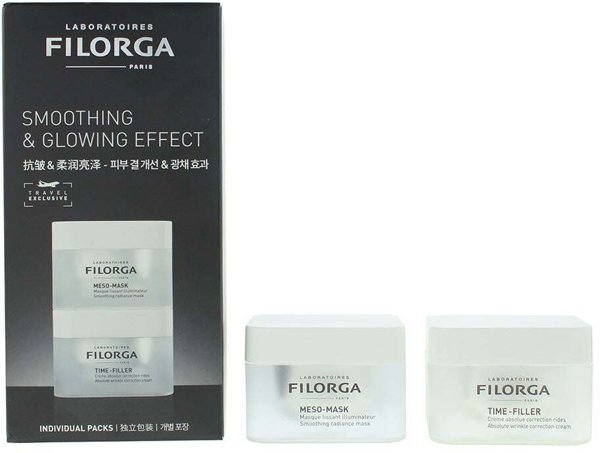 Set Filorga: Time-Filler, Anti-Wrinkle, Cream, For Face, 50 ml + Meso-Mask, Anti-Wrinkle, Cream Mask, For Face, 50 ml For Women