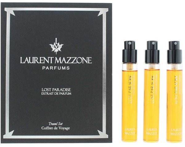 Set Trio, Laurent Mazzone, Lost Paradise, Extrait De Parfum, Unisex, 3 pcs, 15 ml Unisex