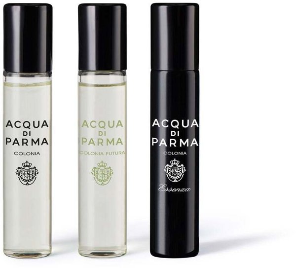 Set Acqua di Parma: Colonia, Eau De Cologne, Unisex, 12 ml + Colonia Futura, Eau De Cologne, For Men, 12 ml + Colonia Essenza, Eau De Cologne, For Men, 12 ml Unisex