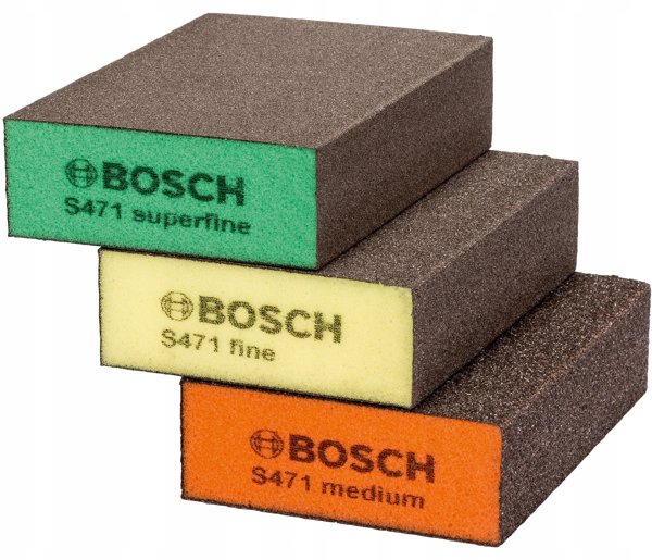 Set schuursponzen flat and edge