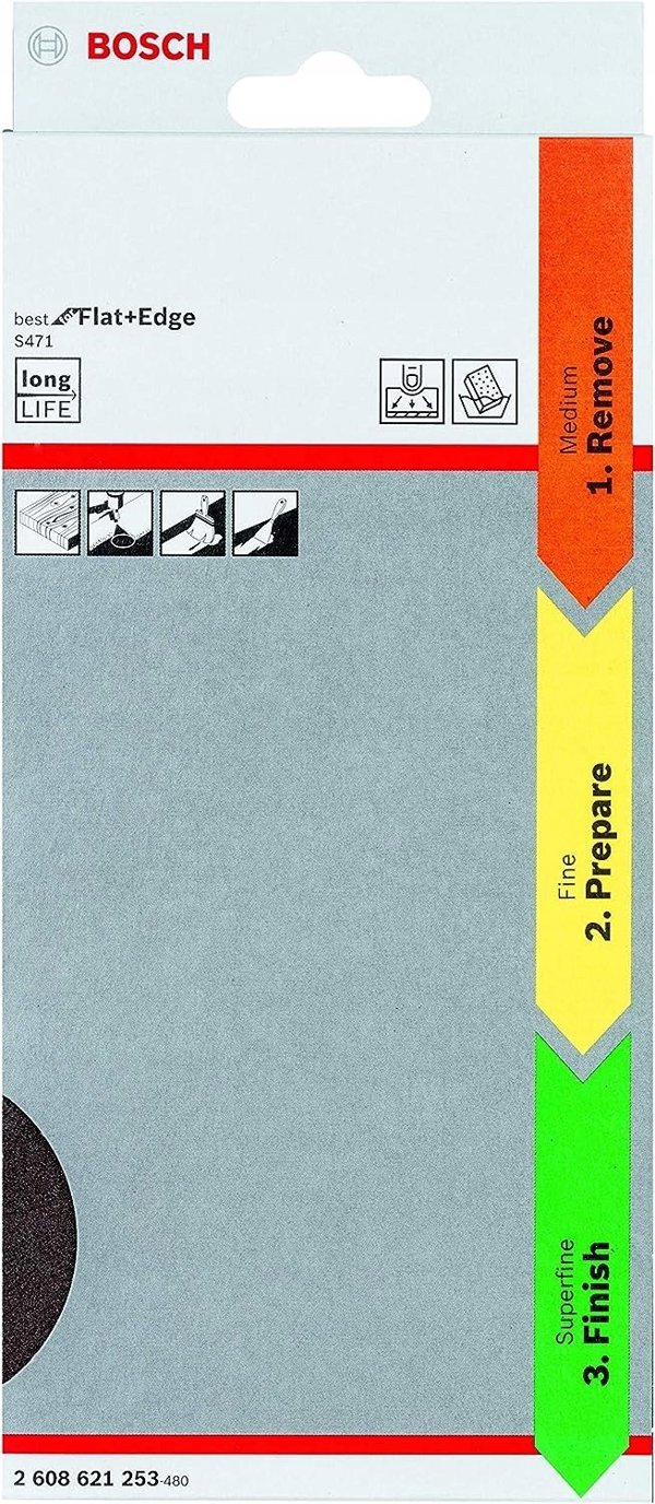 Set schuursponzen flat and edge