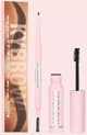 Set Kylie Cosmetics: Kybrow, Defined, Eyebrow Cream Pencil & Brush 2-In-1, 002, Auburn, 0.09 g + By Kylie, Define, Eyebrow Gel, Translucent, 5 ml For Women