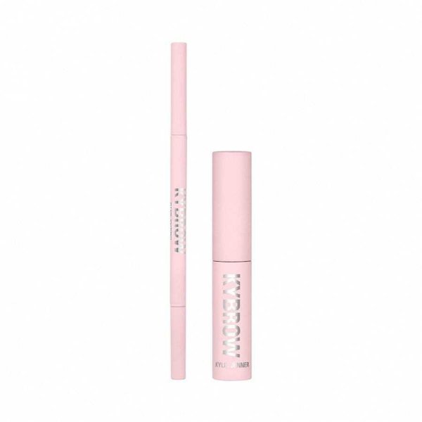 Set Kylie Cosmetics: Kybrow, Defined, Eyebrow Cream Pencil & Brush 2-In-1, 002, Auburn, 0.09 g + By Kylie, Define, Eyebrow Gel, Translucent, 5 ml For Women