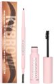 Set Kylie Cosmetics: Kybrow, Defined, Eyebrow Cream Pencil & Brush 2-In-1, 003, Cool Brown, 0.09 g + By Kylie, Define, Eyebrow Gel, Translucent, 5 ml For Women