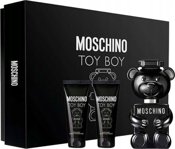 SET MOSCHINO Toy Boy EDP spray 50ml + SHOWER GEL 50ml + AFTER SHAVE BALM 50ml