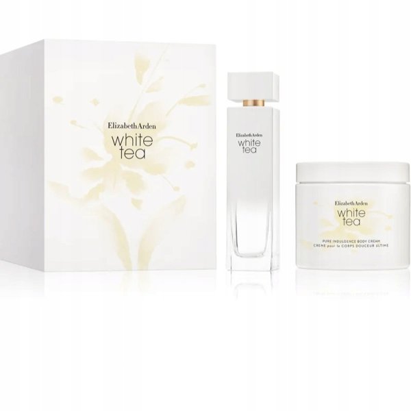 SET VERSACE SET ELIZABETH ARDEN White Tea EDT spray 100ml + BODY BALM 400ml