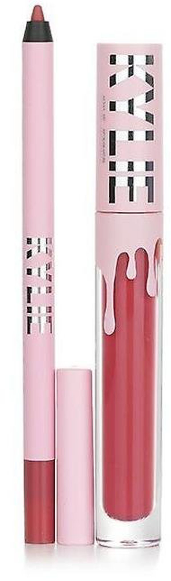Set Kylie Cosmetics: By Kylie, Liquid Lipstick, 500, Kristen, 3 ml + By Kylie, Pencil, Lip Liner, Kristen, 1.1 g For Women