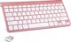 Setty wireless keyboard rose gold