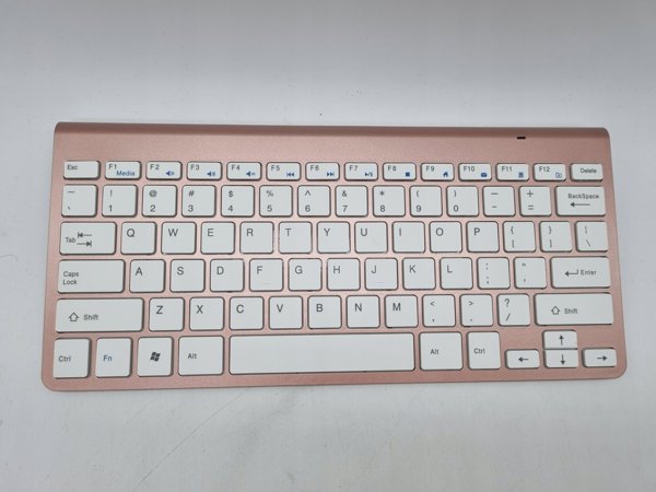 Setty wireless keyboard rose gold