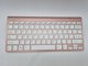 Setty wireless keyboard rose gold