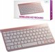 Setty wireless keyboard rose gold