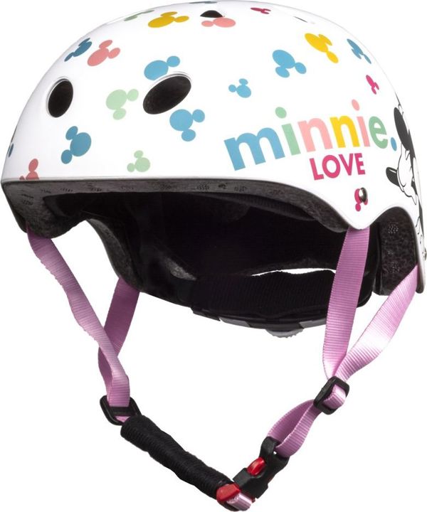 Seven Kask sportowy Minnie Mouse white 9080 SEVEN