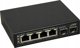 SFG64WP PULSAR Switch PoE 6-portowy Gigabit Ethernet 4xPoE+ 2xSFP 60W bez zasilacza