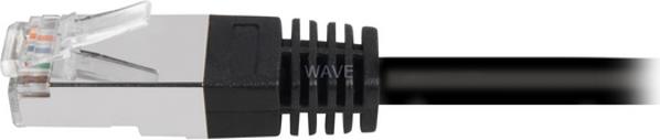 Sharkoon CAT 6 Patchcord SFTP Czarny 3M (4044951015009)